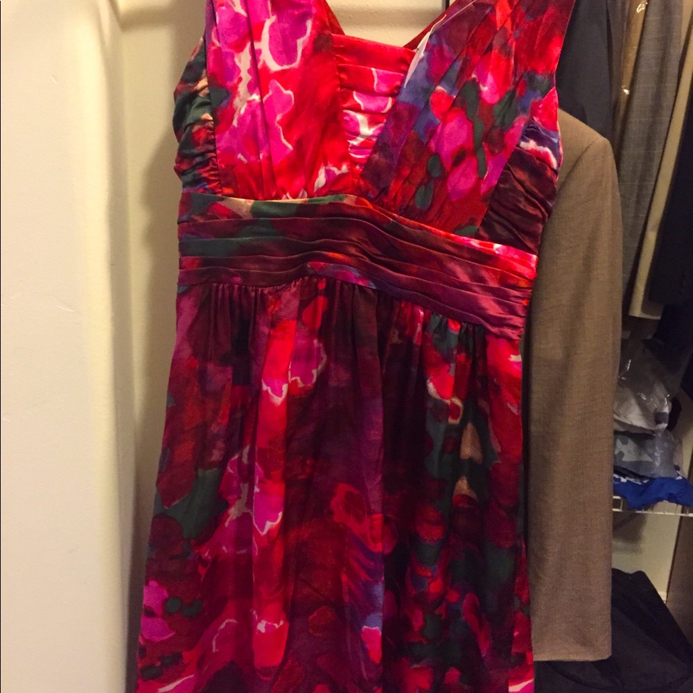 Banana republic silk dress - never worn.